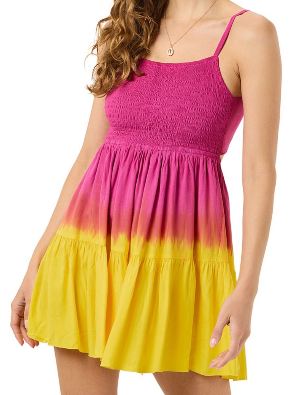 Tiare Hawaii Avisa Cutout Back Mini Dress